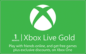 xbox live 1 month subscription