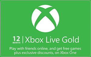 xbox live gold 12 month online